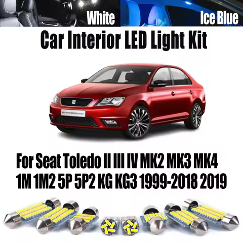Canbus For Seat Toledo II III IV MK2 MK3 MK4 1M 1M2 5P 5P2 KG KG3 1999- 2017 2018 2019 LED Interior 