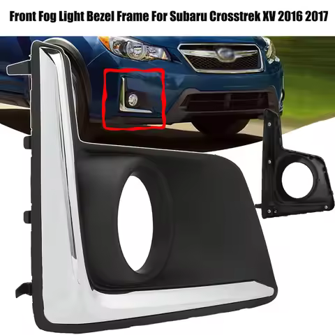 Subaru Cover Fog Light XV Front Fog Light Bezel Frame For Subaru Crosstrek XV 2016 2017 Fog Lamp Cov