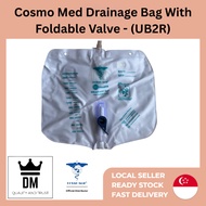 【SG Ready Stock】Cosmo Med Sterile Urine Bag 2L T-Outlet With120cm Tubing & Urine Bag Hanger