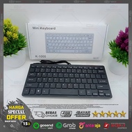 K1000 USB Mini Keyboard 78Key Black Laptop PC Keyboard Slim Cable !!