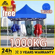 【WTHB】10x10 FT Full Set khemah niaga Night Market Canopy folding canopy Camping Tent Payung Niaga