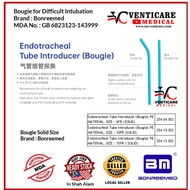 BOUGIE SOLID FOR DIFFICULT INTUBATION 6FR,10FR,15FR