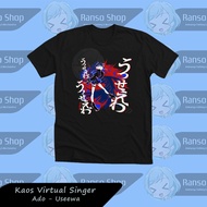 Ranso Kaos Ado Usseewa/Baju Virtual Singer Ado Usseewa/T-shirt Ado Usseewa