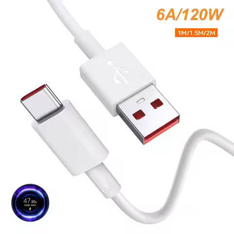 120W For Xiaomi Turbo Charger Cable 33w Fast Charging 6A For Mi 10T POCO M4 Pro/F3/X3 Pro/X3 NFC/X3/