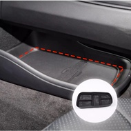 Car Center Console Lower Armrest Storage Box Tray Organizer For Mercedes Benz AMG EQE EQS  EQE350 EQ