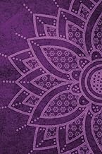 Discreet Cover Password Tracker Book – Purple Mandala 110 Pages, 6x9”: Minimal & Clean: A Simple, Pr