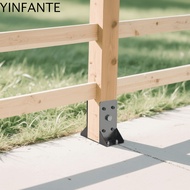 NEEDWAY Post Support Bracket, Steel Heavy-Duty Deck Railing Support, Universal Corrosion Resistant P