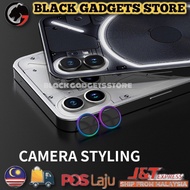 Nothing Phone 2a / Nothing Phone 2 / Nothing Phone 1 Camera Lens Ring Metal Ring Protector Glass