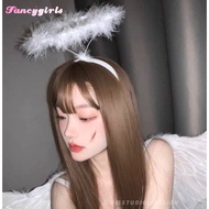 Angel Headband / Party Headband Angel Wreath Headband Hair Hoop Angel Halo Feather Angel Cosplay