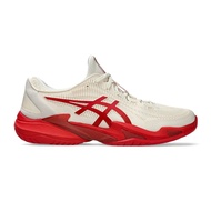 Asics รองเท้าเทนนิสผู้ชาย Court FF 3 Novak | Cream/Classic Red ( 1041A522-968 )