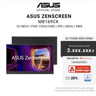 ASUS ZenScreen MB169CK Portable Monitor 90LM0AZ3-B01121 16" | FullHD | IPS | 5MS | USB Type-C DP Alt