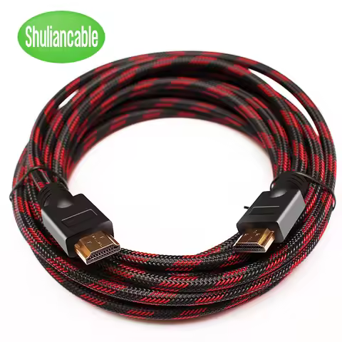 Shuliancable HDMI cable 2.0 4k 60hz cable 1m 2m 3m 5m 10m 15m 20m splitter switcher HD TV Laptop PS4
