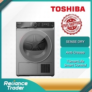 [FREE SHIPPING] Toshiba 9.0KG HEAT PUMP TUMBLE DRYER TD-BK100GHM(SK)