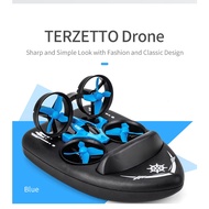 JJRC H36F 2.4G Vehicle Drone Boat JJRC 3in1Remote Control Toy With 3D Flips Headless