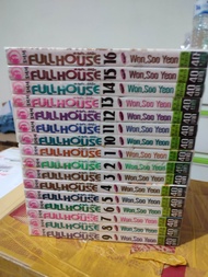 หนังสือการ์ตูน Full house สะดุดรัก...ที่พักใจ ครบจบ มือหนึ่งแพ็คชุด มีขีดมาจากสนพ
