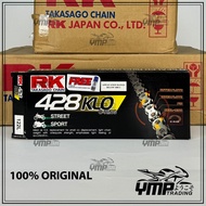 RANTAI RK TAKASAGO JAPAN 100% ORIGINAL 415 428 114L 122L 132L LC135 RXZ Y15ZR WAVE RS150 RSX KRISS Y