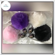 COSPLAY BUNNY BUTT PLUG/ ANAL PLUG STAINLESS EKOR KELINCI/ COSPLAY EKOR KELINCI TOPQUALITY