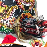 Barongan Telon Vip Size 22 Full Wood Barongan Caplokan Kayu