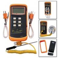 Thermocouple &amp; Probe -58°F To 2372°F 6802 II -50°C To 1300°C Dual Channel K Type