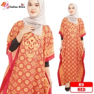 MU BAJU KAFTAN KELAWAR DEWASA FREE SIZE / BAJU KELAWAR LENGAN PENDEK / KAFTAN WANITA / BAJU TIDUR / 