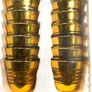 Gold Washing glasses, ZamZam glasses, 12 pcs or 1 dozen Glass Cup