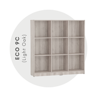 Alora Furniture - ECO 9C File Cabinet / File Rack / 4 Tier Book Rack / Display Cabinet / Book Shelf