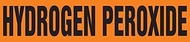 Accuform RPK459STB Snap Tite "HYDROGEN PEROXIDE" Pipe Marker for 1-1/2" to 2" OD Pipe, 9" H x 1 1/2"