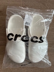 [全新] 正版 CROCS 防滑 純白 護士 拖鞋 女裝