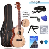 INITER concert Ukulele 23/26 Inch ukelele High Quality guitar European spruce ukelele Small Guitar