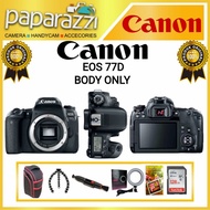 canon eos 77d body only/kamera canon 77d body only/canon 77d body - bonus a 16gb