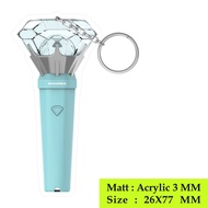 GANTUNGAN KPOP BOYBAND SHINEE LIGHTSTICK ACRYLIC KEYCHAIN