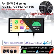 A A Car Accessories RHD For 3 4 Series F30 F31 F32 F33 F34 F36 2013 - 2019 NBT EVO System 8G+128G