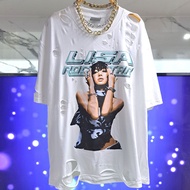 เสื้อขาดลายการ์ตูน น่ารักๆ (อก44-46" ยาว28") เสื้อยืดขาดๆ เสื้อขาดวินเทจ เสื้อแฮนเมด เสื้อขาดแฟชั่น 