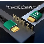 Hdmi 8K 3 METER / HDMI CABLE 3METER 8K 60Hz / CABLE HDMI TO HDMI 8K 3 METER / HDMI CABLE 8K