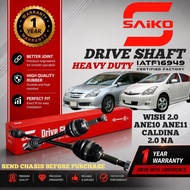 (1YEAR WARRANTY) SAIKO HEAVY DUTY DRIVE SHAFT FOR TOYOTA WISH ANE10 ANE11 / CALDINA AZT241W 2.0 NA L