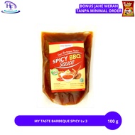 My Taste BBQ Spicy Level 3 Saus Barbeque Pedas 100 gram / Saus barbeque steak sosis bakar mc lewis
