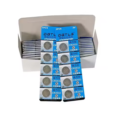 5 - 50 PCS DL2032 BR2032 CR2032 3V 150mAh Battery Compatible with Toys Remote Controls Calculators C