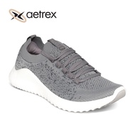 Aetrex Carly Lace Up Shoes Grey