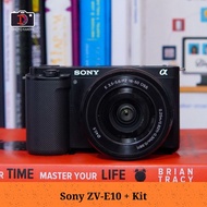 Sony ZV E10 + kit 16 50mm Kondisi Second Baik