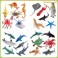 Toys under The Sea Ocean Animals Underwater Figures  bofsshuo