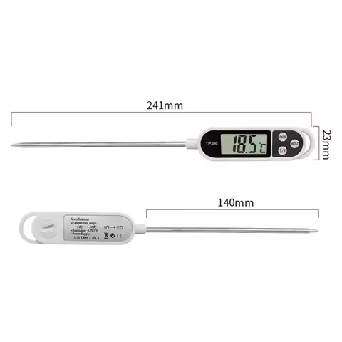 Food Thermometer TP300 Digital Kitchen Thermometer For Meat Cooking Food Probe BBQ Electronic Oven K