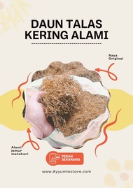 DAUN TALAS KERING TRADISIONAL HERBAL RAJANGAN HALUS KUALITAS GRADE 100 GRAM - 1000 GRAM