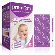 ▶$1 Shop Coupon◀  Premom Quantitative Ovulation Test Strips, Ovulation Predictor Kit with Smart Digi