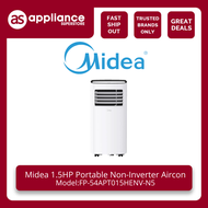 Midea 1.5HP Portable Aircon Non Inverter FP-54APT015HENV-N5