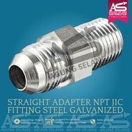 Double Galvanized Iron Nipple 5/s 8" MB X 1/2" MJ 3000