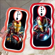D-102 Iron Man Transparent Casing for OPPO Reno 2F 2 F11 2Z A5 A9 2020 Pro Case