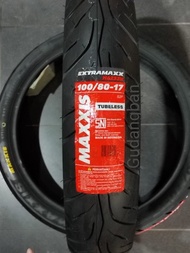 Ban Maxxis Extramaxx 100 80 -17 Tubeless