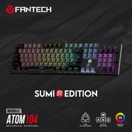 Fantech Gaming Keyboard Atom104 MK886v2 Sumi Edition with 3 Pin Hot Swappable Switch