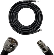 HotspotRF Helium Network Low Loss Coaxial Antenna Cables HotspotRF-400 N-Male to RP-SMA Male Compatible with All Helium Miners Bobcat Miner 300 SenseCAP Helium OG RAKV1 RAKV2 MNTD Nebra and Syncrobit