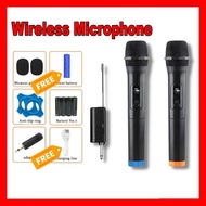 Wireless Microphone UHF Wireless Karaoke Microphone Dynamic Mikrofon Tanpa Wayar Wireless Mic Profes